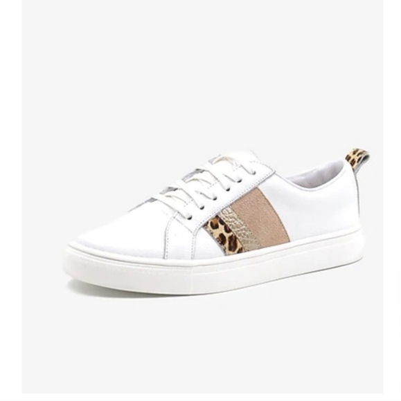 Kaanas Bristol Sneakers 100% Leather Lace Up Sneaker Size 8 EU size 39 - Picture 1 of 7